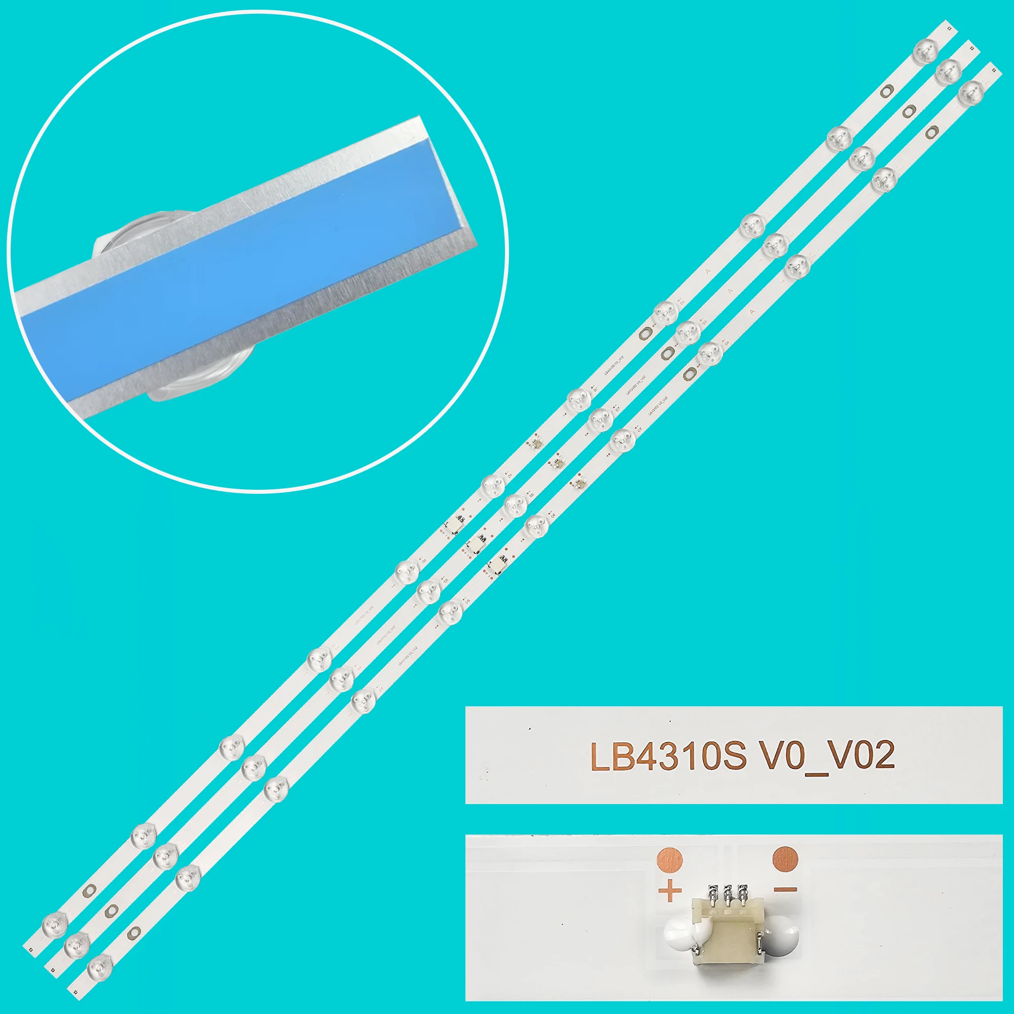 Светодиодная лента для LB4310S V0_02 43PUS7506 43PUS7506/12 43PUS7556 43PUS7556/12 43PUS7406/12 43PUS7406/60 43PUS7406
Светодиодная лента для LB4310S V0_02 43PUS7506 43PUS7506/12 43PUS7556 43PUS7556/12 43PUS7406/12 43PUS7406/60 43PUS7406