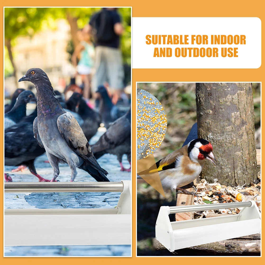 2pcs Pigeon Feeder Food Dispenser Durable Plastic Bird Feeder For Indoor Outdoor Use Lightweight Anti-Spatter Easy Clean Parrot
2pcs Pigeon Feeder Food Dispenser Durable Plastic Bird Feeder For Indoor Outdoor Use Lightweight Anti-Spatter Easy Clean Parrot