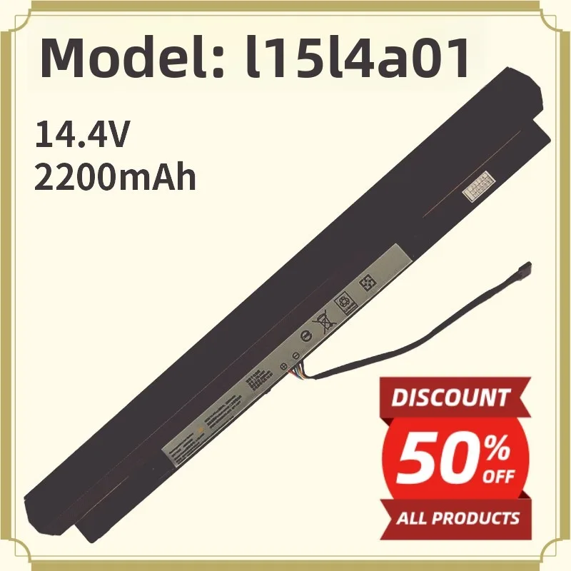 In StockLaptop Battery Compatible with Lenovo L15L4A01, Tianyi 310-14ISK-15IKB, 100-14/15IBD
In StockLaptop Battery Compatible with Lenovo L15L4A01, Tianyi 310-14ISK-15IKB, 100-14/15IBD