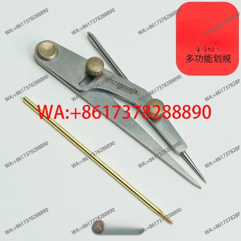 Nattools Stroke Planner, Leather Art Chrome Tanned Iron Gauge Handmade Leather Goods Multifunctional Tools
Nattools Stroke Planner, Leather Art Chrome Tanned Iron Gauge Handmade Leather Goods Multifunctional Tools