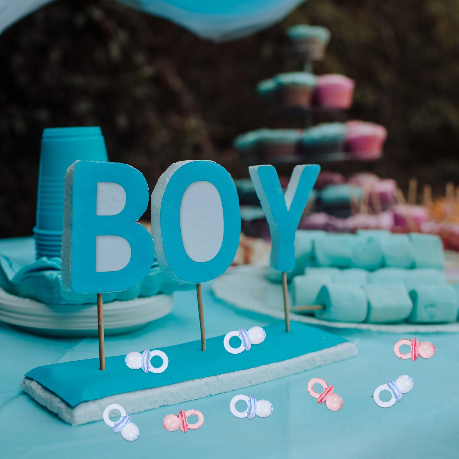 100pcs Acrylic Pacifiers Shower Favors For Guests Shower Decorations Tiny Infant Plastic Favors
100pcs Acrylic Pacifiers Shower Favors For Guests Shower Decorations Tiny Infant Plastic Favors