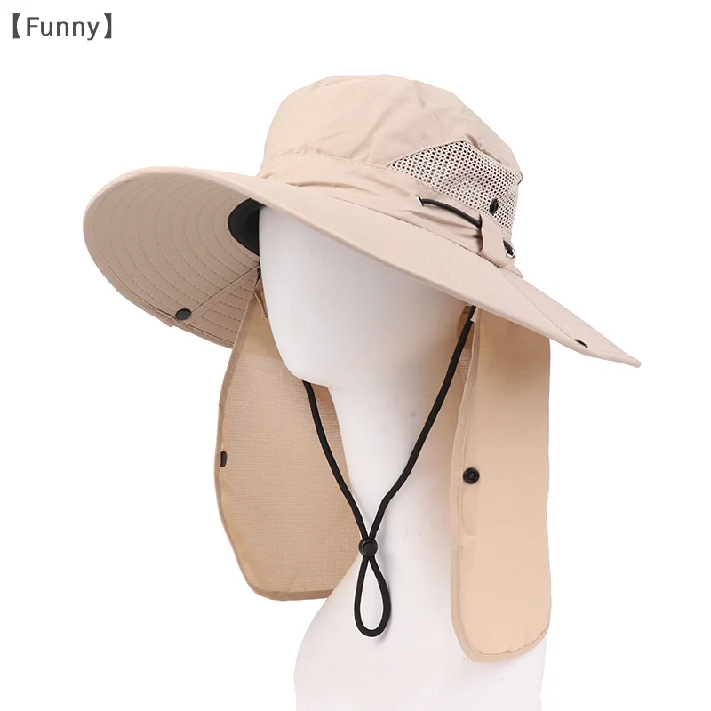 Outdoor Fishing Hat Summer Sun Hat Hunting Fishing Cap Women Men Neck Flap Fisherman Hat Hiking Camping Visor Bucket Hat
Outdoor Fishing Hat Summer Sun Hat Hunting Fishing Cap Women Men Neck Flap Fisherman Hat Hiking Camping Visor Bucket Hat