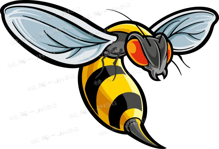 Angry Bumblebee Car Bumper Stickers-
Angry Bumblebee Car Bumper Stickers-