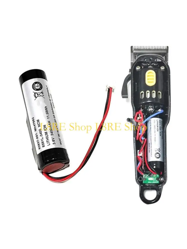 L8RE Premium 3400mAh Battery Professional Hair Cutter Battery Replacement Power Suitable for 8504 Cordless Hair Cutter
L8RE Premium 3400mAh Battery Professional Hair Cutter Battery Replacement Power Suitable for 8504 Cordless Hair Cutter