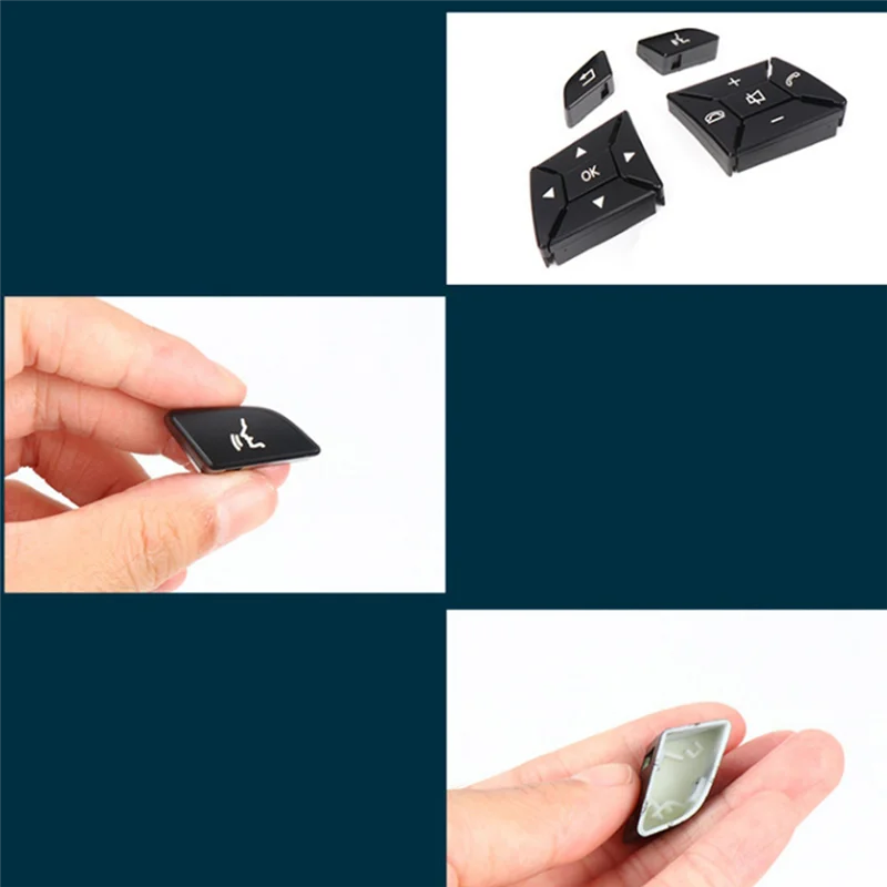 Car Steering Wheel Multifunction Switch Buttons 1669052800 1669052900 For Mercedes Benz GL ML Class W166 W292 Replacement Black
Car Steering Wheel Multifunction Switch Buttons 1669052800 1669052900 For Mercedes Benz GL ML Class W166 W292 Replacement Black