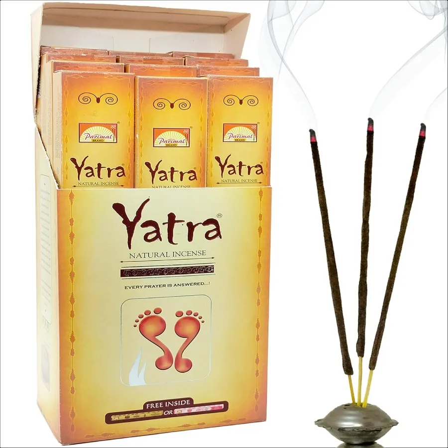 Yatra Indian Temple Incense Sticks 120 Inscents Sticks Spiritual Incense Kit Blend of Floral and Sandal Insense Burn Organic In
Yatra Indian Temple Incense Sticks 120 Inscents Sticks Spiritual Incense Kit Blend of Floral and Sandal Insense Burn Organic In