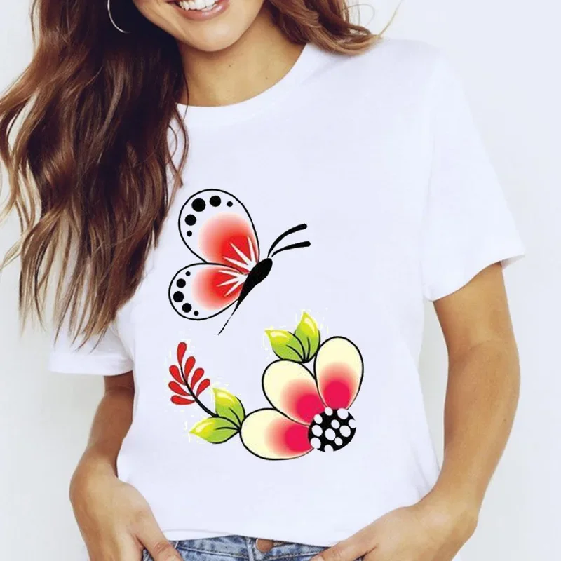 Spring and Summer New Women's Fruit-flower Print Cute Crew-neck Trend Base Shirt Aesthetic Clothes Oversized T Shirt Tee Tops
Spring and Summer New Women's Fruit-flower Print Cute Crew-neck Trend Base Shirt Aesthetic Clothes Oversized T Shirt Tee Tops