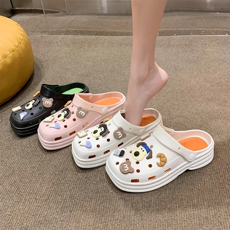 Lovely Bathroom Slippers Women Beach Flat Mid Heels Platform Shoes Woman Animal Print Letter Summer Slippers Plus Size Zapatos
Lovely Bathroom Slippers Women Beach Flat Mid Heels Platform Shoes Woman Animal Print Letter Summer Slippers Plus Size Zapatos