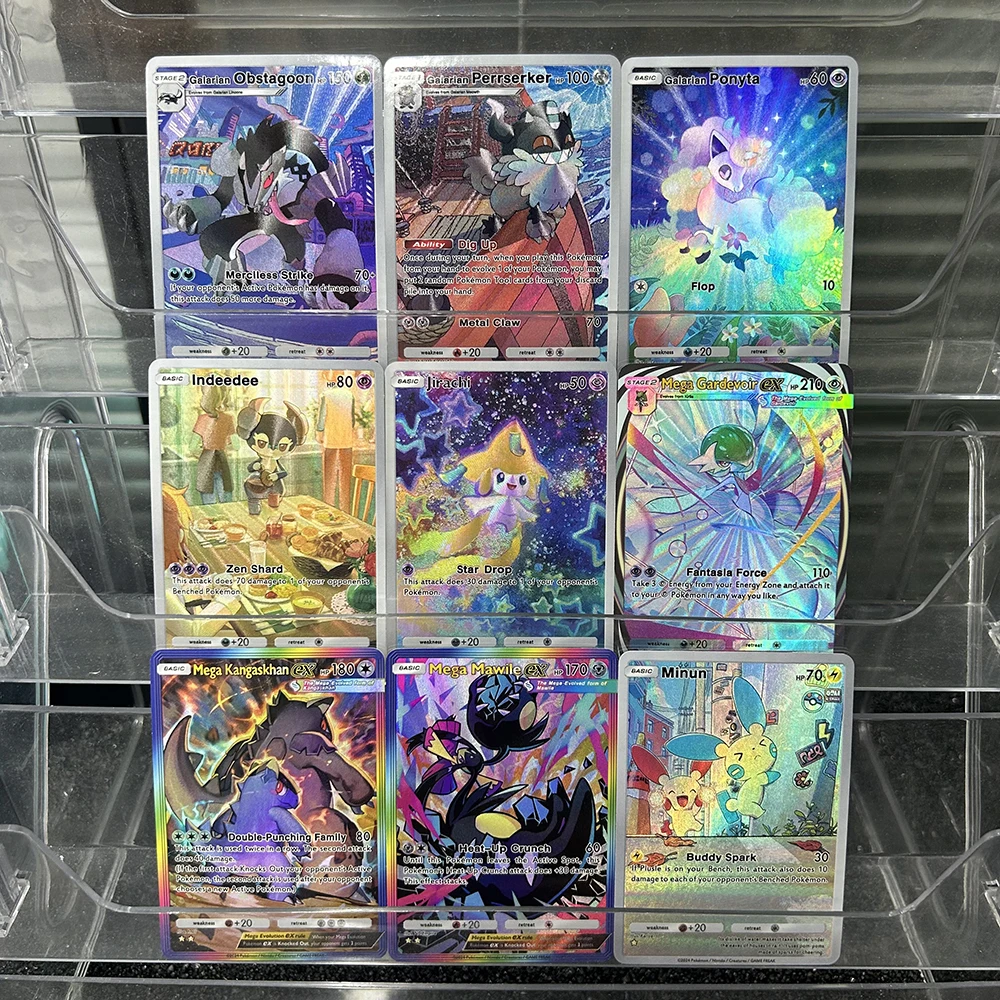 Anime Ptcg Proxy Tcg Collectible Cards Illustration Rare Color-Flash/coarse-Flash Collection Holo Foil Collectible Cards Gift
Anime Ptcg Proxy Tcg Collectible Cards Illustration Rare Color-Flash/coarse-Flash Collection Holo Foil Collectible Cards Gift