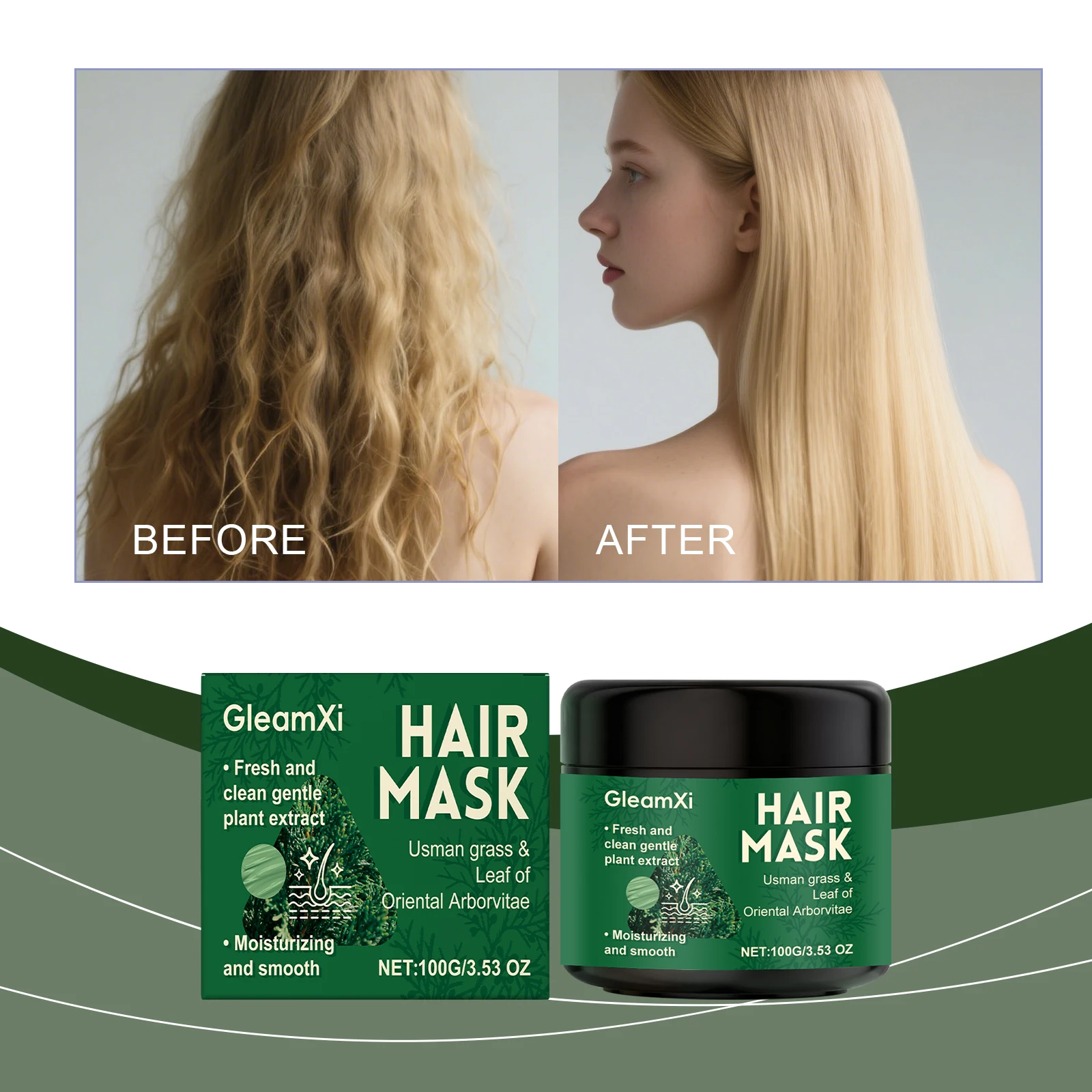 Hydrating Conditioning Hair Mask Nourish Scalp Boost Gloss Smooth Tangle Free Hair Nourishment Create Silky Shiny Shiny Strands
Hydrating Conditioning Hair Mask Nourish Scalp Boost Gloss Smooth Tangle Free Hair Nourishment Create Silky Shiny Shiny Strands