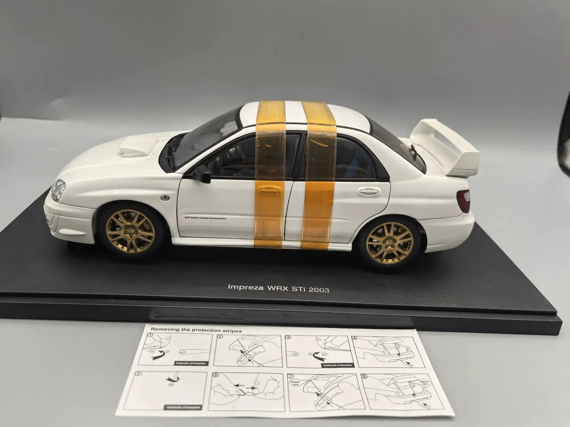 Autoart 1:18 Impreza WRX STi 2003 White JDM Simulation Limited Edition All Open Alloy Metal Static Car Model Toy Gift
Autoart 1:18 Impreza WRX STi 2003 White JDM Simulation Limited Edition All Open Alloy Metal Static Car Model Toy Gift