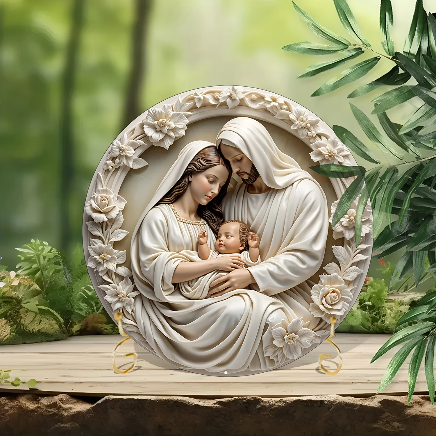 2D Round Acrylic "Nativity"Sign Wreath Round Christmas Sign,Front Door,Living Room,Cafe,Farmhouse Decorated With Holiday Gifts
2D Round Acrylic "Nativity"Sign Wreath Round Christmas Sign,Front Door,Living Room,Cafe,Farmhouse Decorated With Holiday Gifts