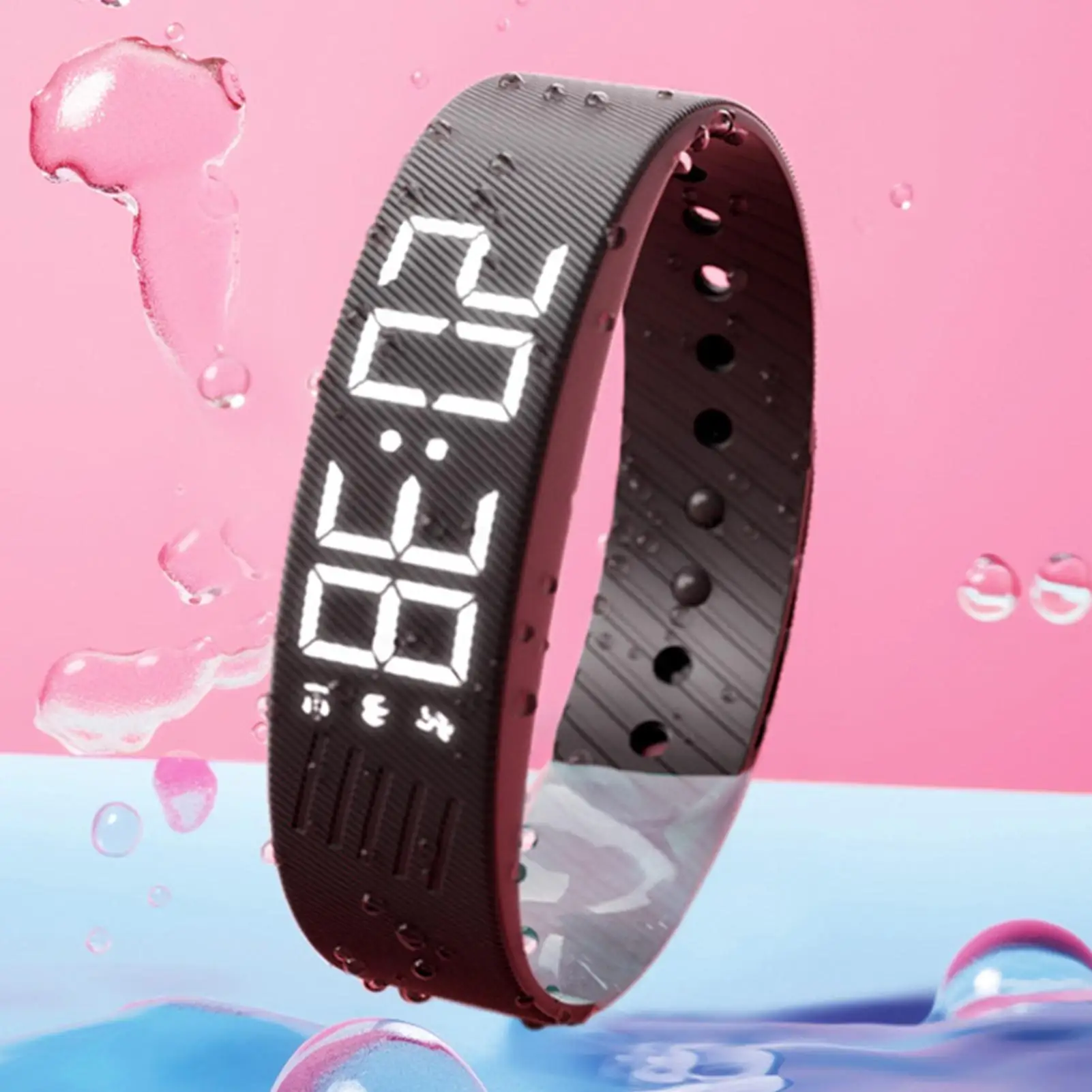 Часы с будильником, вибрационный браслет-будильник, умные часы, бесшумные регулируемые умные часы-браслет, часы для путешествий, школы, спорта 
Часы с будильником, вибрационный браслет-будильник, умные часы, бесшумные регулируемые умные часы-браслет, часы для путешествий, школы, спорта