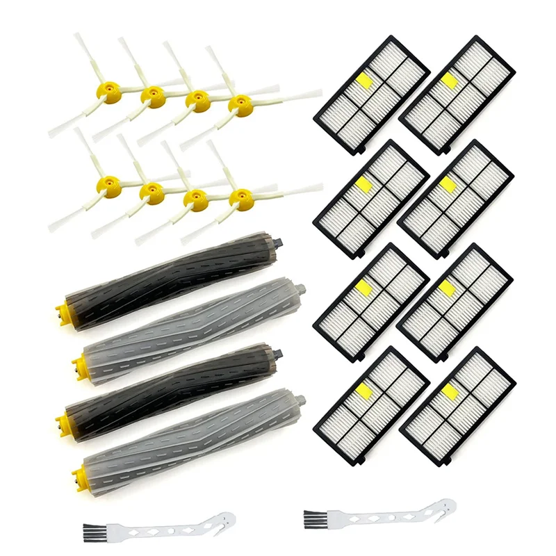 BAAM-For Irobot 800/900 Series Sweeper Main Brush Side Brush Filter Replacement Accessories Brush
BAAM-For Irobot 800/900 Series Sweeper Main Brush Side Brush Filter Replacement Accessories Brush