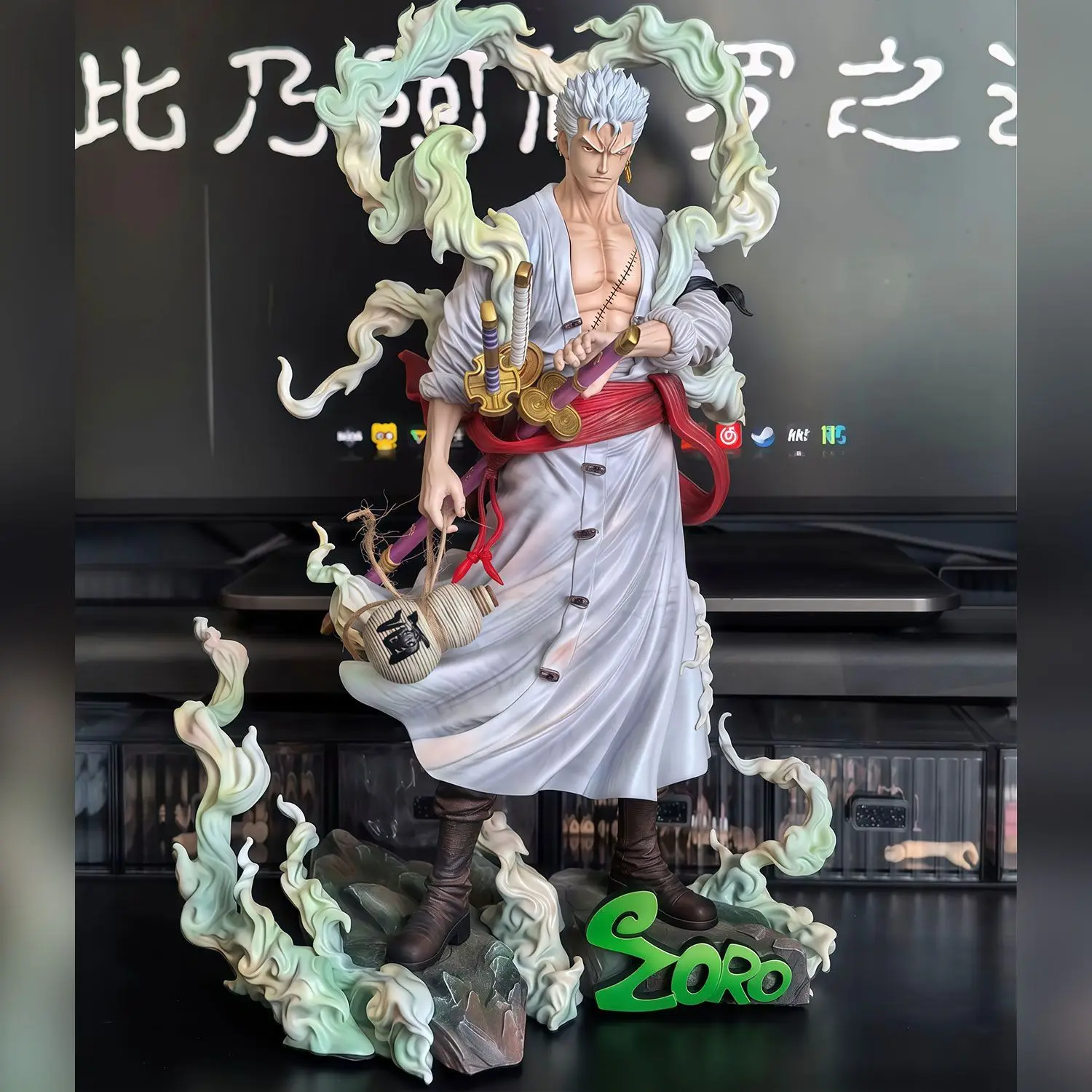 One Piece Roronoa Zoro Nika Figure Collectible Model Straw Hat Pirates Series Desktop Ornament Anime Peripheral Gift For Adults
One Piece Roronoa Zoro Nika Figure Collectible Model Straw Hat Pirates Series Desktop Ornament Anime Peripheral Gift For Adults