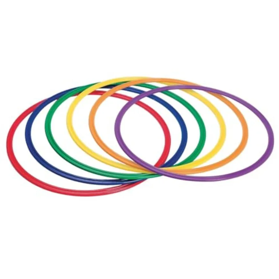 19" Flat Agility Rings/Hoops. Virtually Unbreakable Rings for Agility Drills and Toss Targets. Super Durable One-Piece Injectio
19" Flat Agility Rings/Hoops. Virtually Unbreakable Rings for Agility Drills and Toss Targets. Super Durable One-Piece Injectio