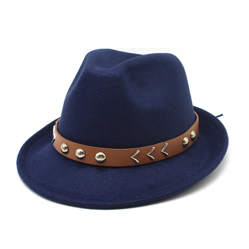 New Autumn And Winter European And American Woolen Billycock Women S Fashion Hat Gold Fedora Hat Woolen Felt Hat
New Autumn And Winter European And American Woolen Billycock Women S Fashion Hat Gold Fedora Hat Woolen Felt Hat