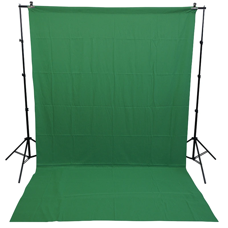 Professional 2.6X3m Photography Background Stand Green/White/Black Cotton Photography Backdrop for Live and Photography
Professional 2.6X3m Photography Background Stand Green/White/Black Cotton Photography Backdrop for Live and Photography