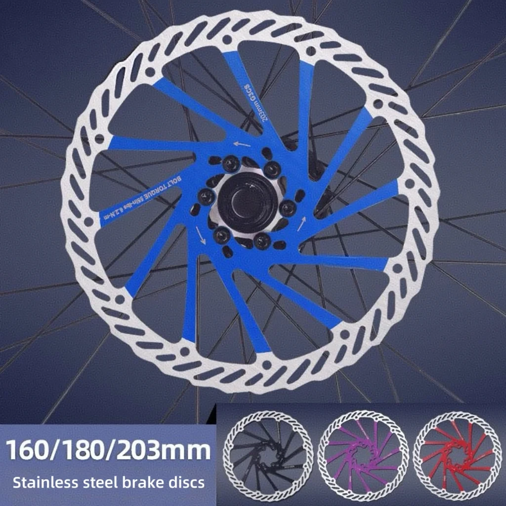 MTB Bicycle Brake Rotor 160 180 203mm 6inch Stainless Steel Hydraulic Brakes Rotors Road Bike Parts Bicycles Accessories
MTB Bicycle Brake Rotor 160 180 203mm 6inch Stainless Steel Hydraulic Brakes Rotors Road Bike Parts Bicycles Accessories