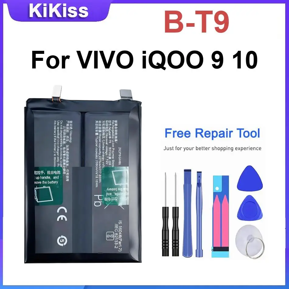 B-T9 Mobile phone Battery For VIVO iQOO 9 10 Brand New Batteries2350mAhMobile phone Battery
B-T9 Mobile phone Battery For VIVO iQOO 9 10 Brand New Batteries2350mAhMobile phone Battery