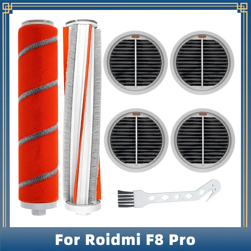 Compatible For Xiaomi Roidmi F8 Pro / X30 Pro Vacuum Cleaner Replacement Spare Parts Accessories Roller Brush Hepa Filter
Compatible For Xiaomi Roidmi F8 Pro / X30 Pro Vacuum Cleaner Replacement Spare Parts Accessories Roller Brush Hepa Filter