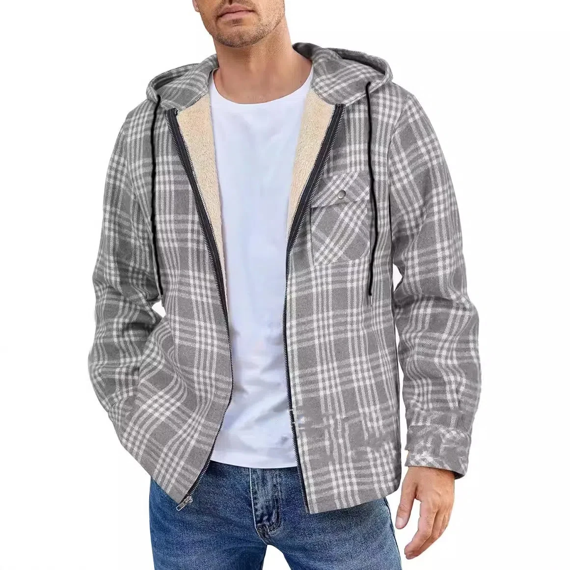 New fashion fleece warm hooded top for autumn and winter 2024, daily casual outdoor sports hooded jacket
New fashion fleece warm hooded top for autumn and winter 2024, daily casual outdoor sports hooded jacket