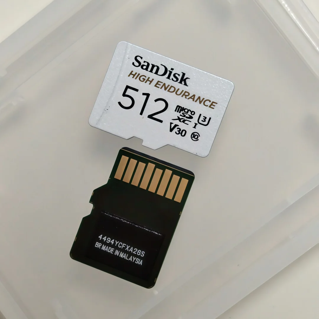 SanDisk 512GB High Endurance 1080P Video MicroSDXC Card 100MB/s C10 4K UHD-I micro SD Memory Cards for Dash Cam Home Monitor
SanDisk 512GB High Endurance 1080P Video MicroSDXC Card 100MB/s C10 4K UHD-I micro SD Memory Cards for Dash Cam Home Monitor
