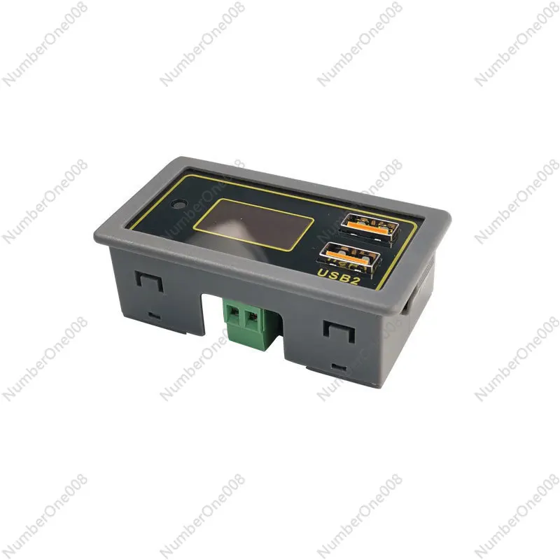 Дисплей напряжения и мощности автомобильного аккумулятора BC 12В/24В, поддерживает быструю зарядку литиевых аккумуляторов через USB с использованием нескольких протоколов.
Дисплей напряжения и мощности автомобильного аккумулятора BC 12В/24В, поддерживает быструю зарядку литиевых аккумуляторов через USB с использованием нескольких протоколов.