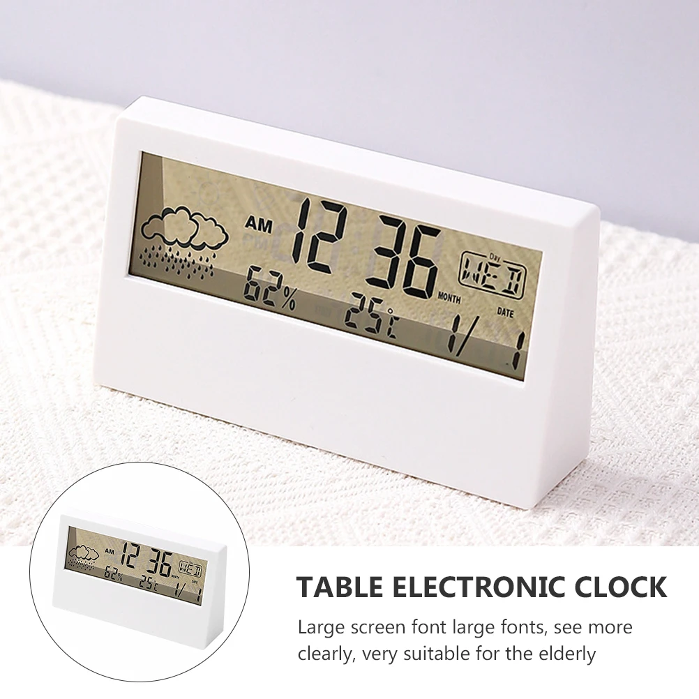 Luminous Electronic Alarm Clock Silent Mute Portable Compact Desktop Household Creative Gift for Family Friends
Luminous Electronic Alarm Clock Silent Mute Portable Compact Desktop Household Creative Gift for Family Friends