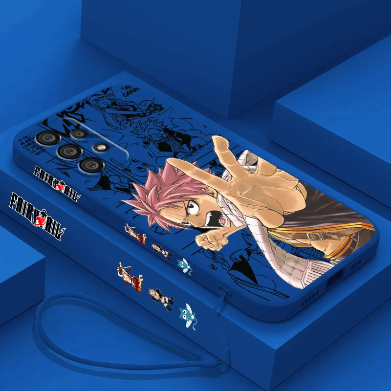 FAIRY TAIL Natsu Phone Case For Samsung A55 A53 A33 A52 A32 A71 A51 A21S A35 A25 5G Liquid Left Rope Funda
FAIRY TAIL Natsu Phone Case For Samsung A55 A53 A33 A52 A32 A71 A51 A21S A35 A25 5G Liquid Left Rope Funda