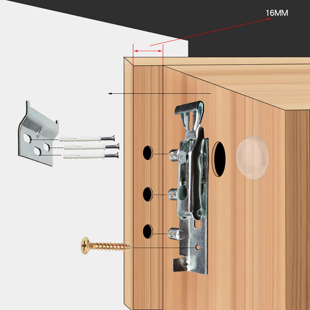 2Sets Heavy Duty Cabinet Hanger Professional Invisible Suspension Bracket Kitchen Steel Wall Mount Hanging Kit Durable Anti-Skid
2Sets Heavy Duty Cabinet Hanger Professional Invisible Suspension Bracket Kitchen Steel Wall Mount Hanging Kit Durable Anti-Skid