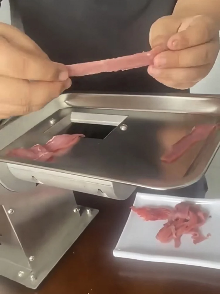 Meat Slicer Cutter Slicing Cutting Machine Stainless Steel Commercial Small Type Desk Fresh
Meat Slicer Cutter Slicing Cutting Machine Stainless Steel Commercial Small Type Desk Fresh