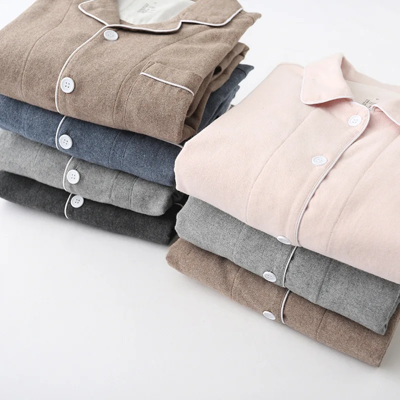 Couples Pure Cotton Flannel Sleepwear Long Sleeve Long Pants Home Clothes Soft Comfortable Breathable Polyester Fiber
Couples Pure Cotton Flannel Sleepwear Long Sleeve Long Pants Home Clothes Soft Comfortable Breathable Polyester Fiber