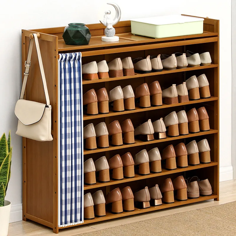 Home Furniture Entrance Bamboo Shoe Cabinet Modern Design Tall Vertical Entryway Integrated Doorway Hallway Ultra Narrow
Home Furniture Entrance Bamboo Shoe Cabinet Modern Design Tall Vertical Entryway Integrated Doorway Hallway Ultra Narrow