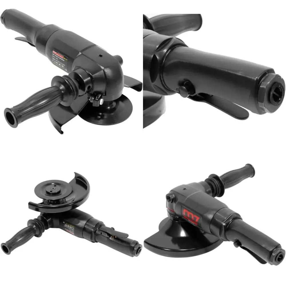 Пневматическая угловая шлифовальная машина 7-дюймовое колесо с предохранительным рычагом и боковой ручкой для повышенного контроля и точной резки
Пневматическая угловая шлифовальная машина 7-дюймовое колесо с предохранительным рычагом и боковой ручкой для повышенного контроля и точной резки