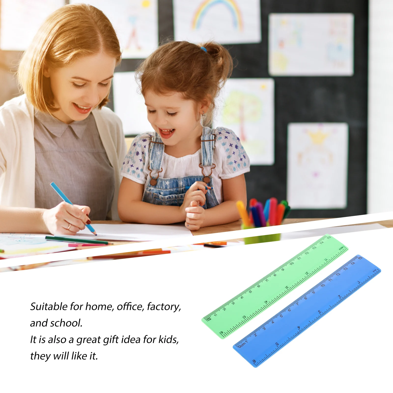 20 Pcs Student Ruler Factory Use Drawing Straight School Print Office Practical
20 Pcs Student Ruler Factory Use Drawing Straight School Print Office Practical