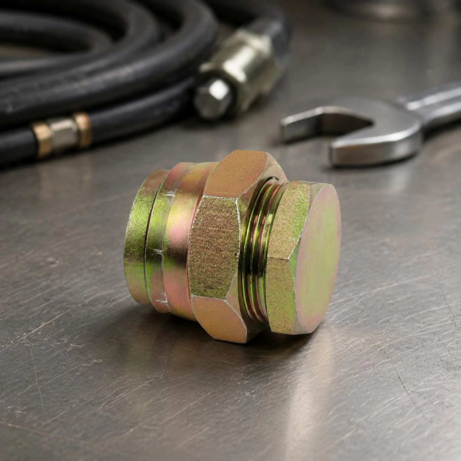 Oil Pipe Plug Sealed End Protection Hydraulic Plug Hexagonal Metal Fitting High Pressure Threaded Cap Fitting Long-Lasting
Oil Pipe Plug Sealed End Protection Hydraulic Plug Hexagonal Metal Fitting High Pressure Threaded Cap Fitting Long-Lasting