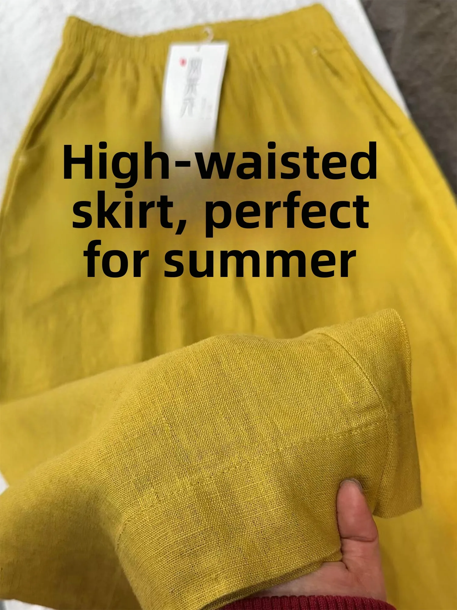 Yellow Drawstring Loose Women's Casual Pants Summer 2026 New Style Drapey Wide Leg Trousers Casual Low Waist Other Material
Yellow Drawstring Loose Women's Casual Pants Summer 2026 New Style Drapey Wide Leg Trousers Casual Low Waist Other Material