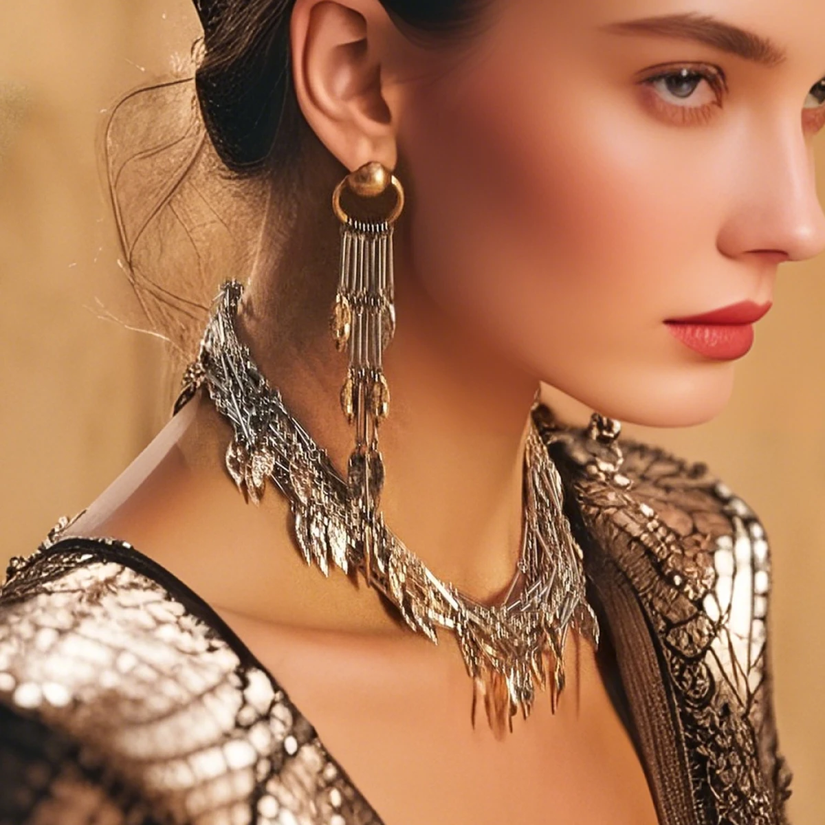 2025 New ZAA Luxury Women Jewelry Trend Layered Link Chain Necklace Vintage Leaf Pendant Choker Elegant Holiday Party Accessorie
2025 New ZAA Luxury Women Jewelry Trend Layered Link Chain Necklace Vintage Leaf Pendant Choker Elegant Holiday Party Accessorie