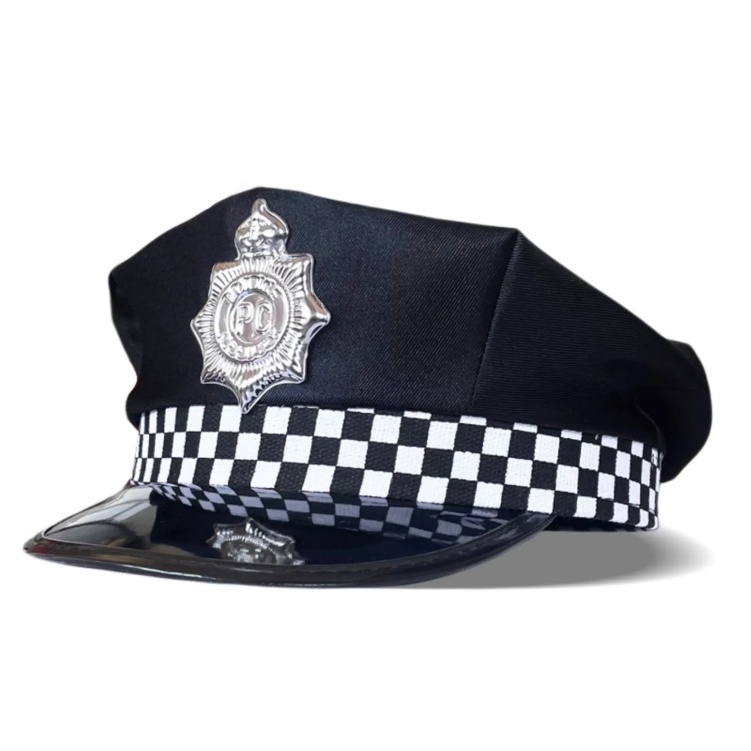 Black Police Hat Props Plaid Black White Check Flat Top Octagon Hat Military Hat Role Play Hat Party Halloween Hat Free Shipping
Black Police Hat Props Plaid Black White Check Flat Top Octagon Hat Military Hat Role Play Hat Party Halloween Hat Free Shipping