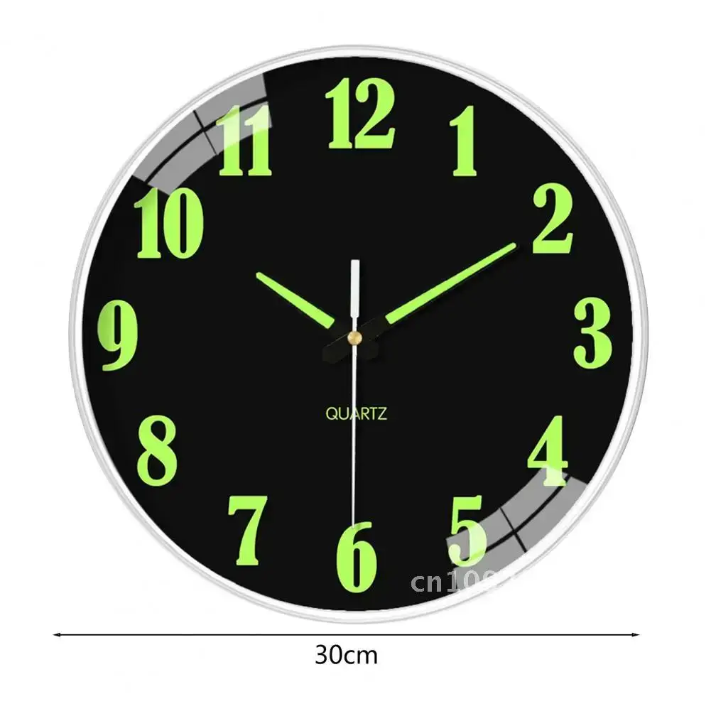 12 Inch Wall Clock Luminous Night Glow Visible Nordic Silent For Decoration Bedroom Room With Clock Home Living Light Night
12 Inch Wall Clock Luminous Night Glow Visible Nordic Silent For Decoration Bedroom Room With Clock Home Living Light Night