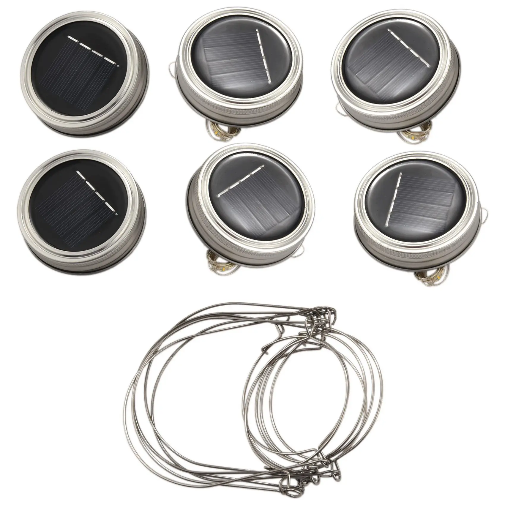 A50U Solar Mason Jar Lid Lights, 12 Pack 20 Led String Fairy Star Firefly Jar Lids Lights,12 Hangers (Jars Not Included)
A50U Solar Mason Jar Lid Lights, 12 Pack 20 Led String Fairy Star Firefly Jar Lids Lights,12 Hangers (Jars Not Included)