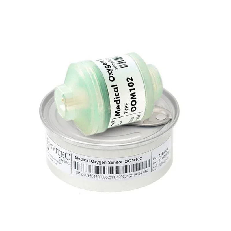 Oxygen sensor (oxygen battery, oxygen probe)OOM102, measures oxygen concentration in breathing gas mixture
Oxygen sensor (oxygen battery, oxygen probe)OOM102, measures oxygen concentration in breathing gas mixture