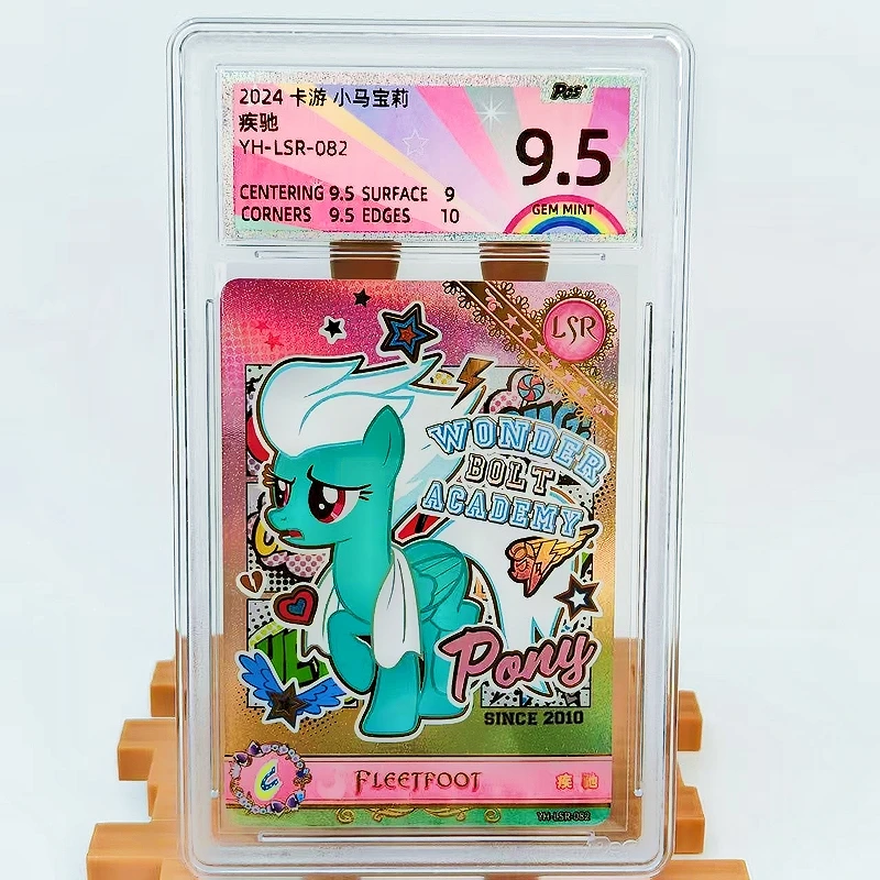 KAYOU Genuine My Little Pony Card 9.5 Graded LSR PGS Rating Card Twilight Sparkle Rainbow Dash Rare Anime Collection Card Gift
KAYOU Genuine My Little Pony Card 9.5 Graded LSR PGS Rating Card Twilight Sparkle Rainbow Dash Rare Anime Collection Card Gift