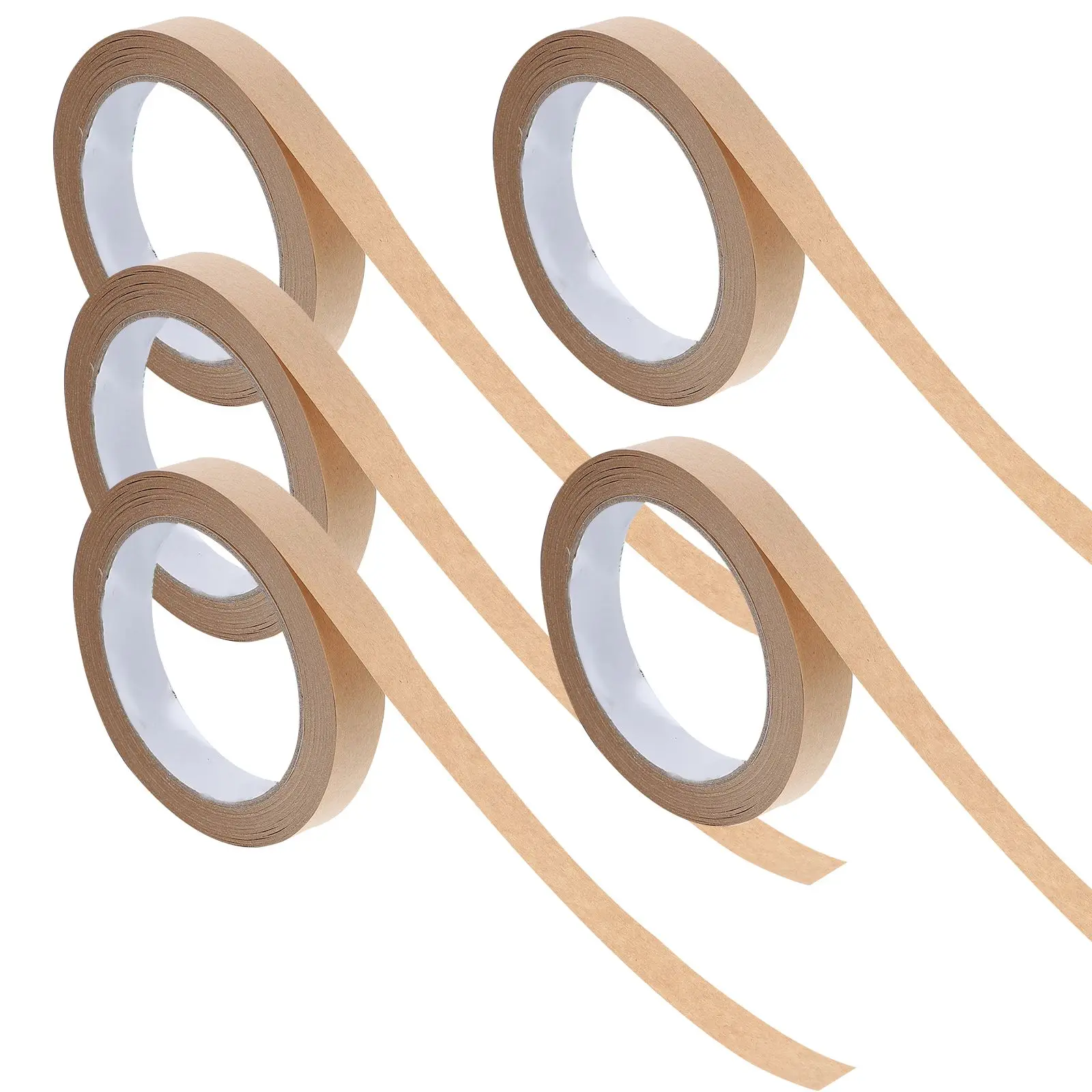 5 pcs Paper Tape 18mmx30m Writable Matte DIY Craft Tearable Gummed Packaging Waterproof Shipping Adhesive
5 pcs Paper Tape 18mmx30m Writable Matte DIY Craft Tearable Gummed Packaging Waterproof Shipping Adhesive