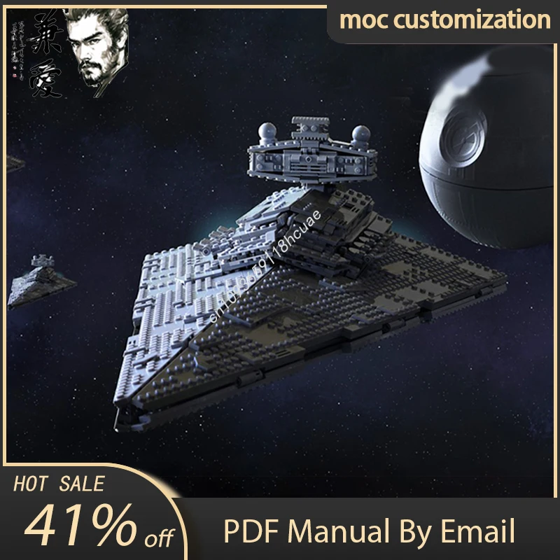 1879 шт. Moc Star Battle Imperial Destroyer космический корабль Battleshi строительные блоки креативная сборка кирпичи игрушки детские праздничные подарки
1879 шт. Moc Star Battle Imperial Destroyer космический корабль Battleshi строительные блоки креативная сборка кирпичи игрушки детские праздничные подарки