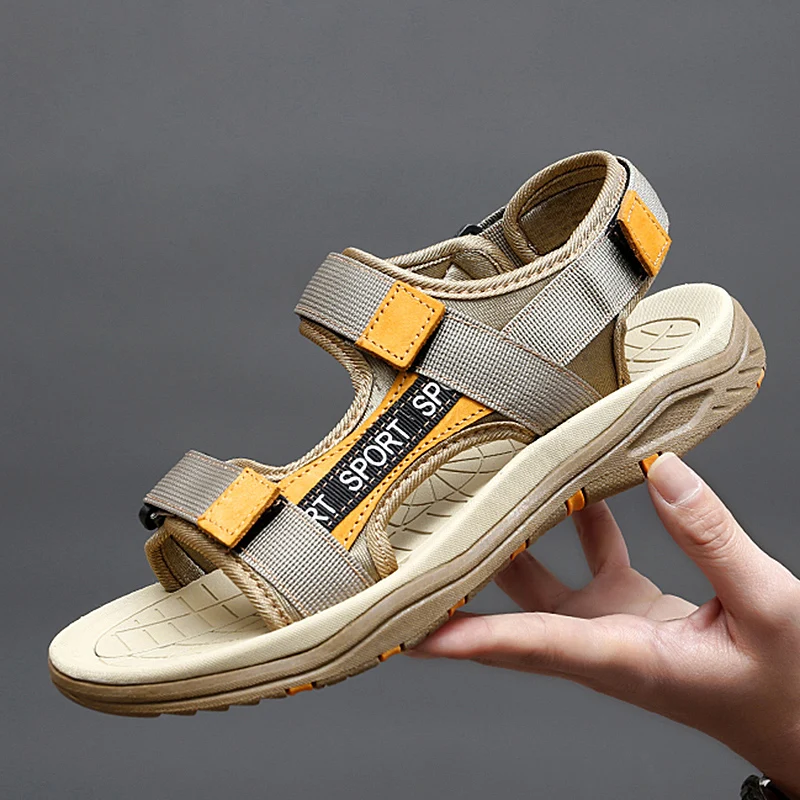 Summer Men Sandals Genuine Leather Mens Casual Shoes Outdoor Men Leather Sandals for Men Beach Shoes Roman mens Shoes
Summer Men Sandals Genuine Leather Mens Casual Shoes Outdoor Men Leather Sandals for Men Beach Shoes Roman mens Shoes