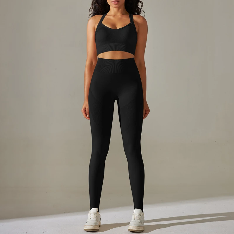 Women Workout Sexy Seamless Bras Sportswear Fitness Leggings Yoga Pants Outfits Woman Tracksuit Sport Gym Sets Workout Set
Women Workout Sexy Seamless Bras Sportswear Fitness Leggings Yoga Pants Outfits Woman Tracksuit Sport Gym Sets Workout Set