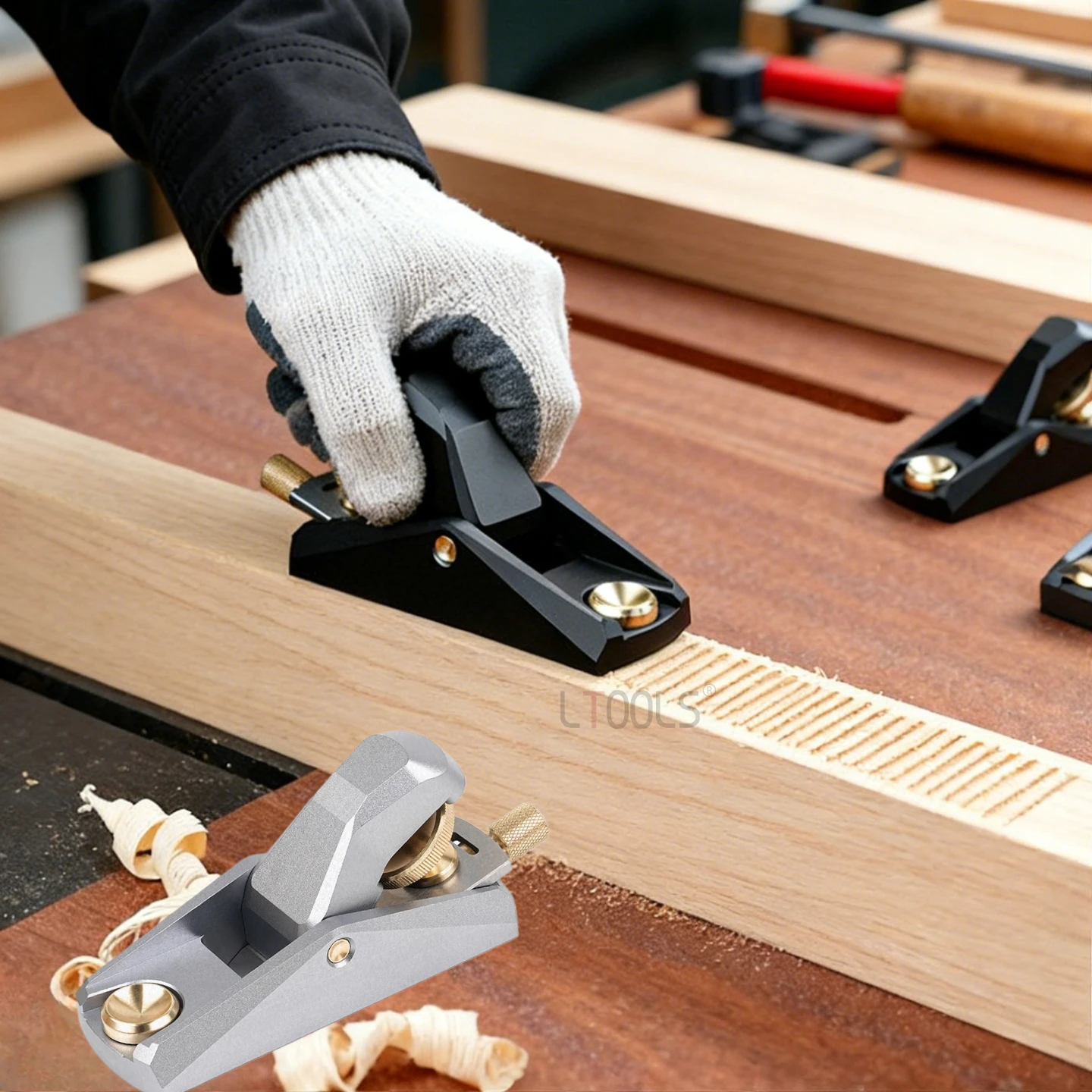 Mini European Aluminum Planer Durable Multi Specification Low Angle Flat Bottom Planing Convenient Microadjustable Trimming Tool
Mini European Aluminum Planer Durable Multi Specification Low Angle Flat Bottom Planing Convenient Microadjustable Trimming Tool