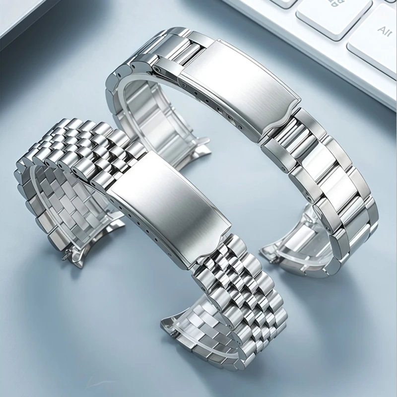 19mm Sliver Hollow Curved End Watch Band Jubilee strapSolid metal bracelet For Seiko 5 SNXS73K1 SNXS75 SNXS77 SNXS79K1 SNX79J1
19mm Sliver Hollow Curved End Watch Band Jubilee strapSolid metal bracelet For Seiko 5 SNXS73K1 SNXS75 SNXS77 SNXS79K1 SNX79J1